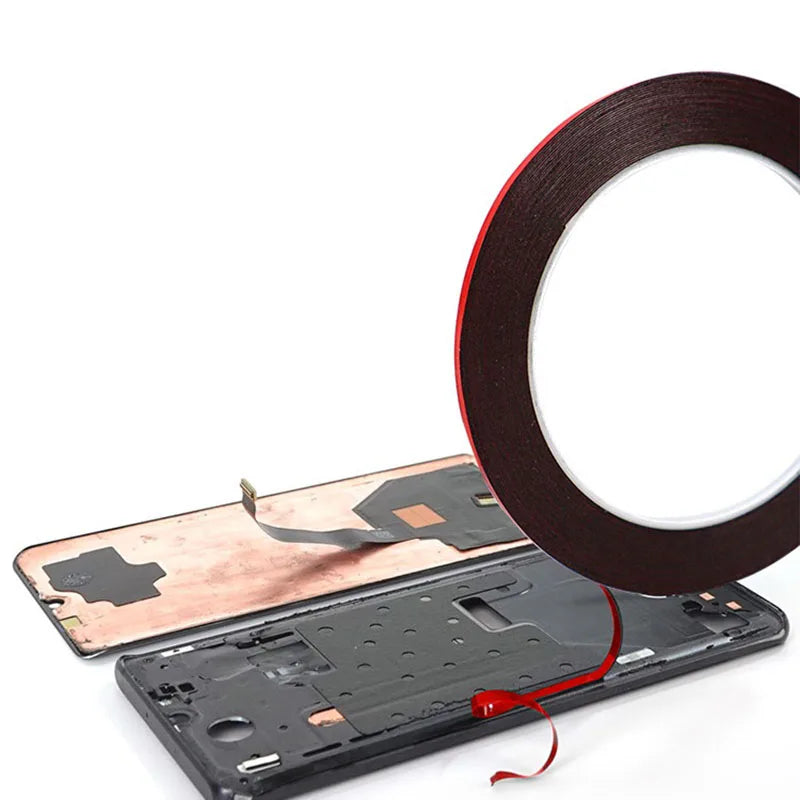 1Pcs thickness 0.23mm/0.3mm width 1mm/2mm/3mm/4mm/5mm mobile phone LCD screen, back cover Special double-sided tape