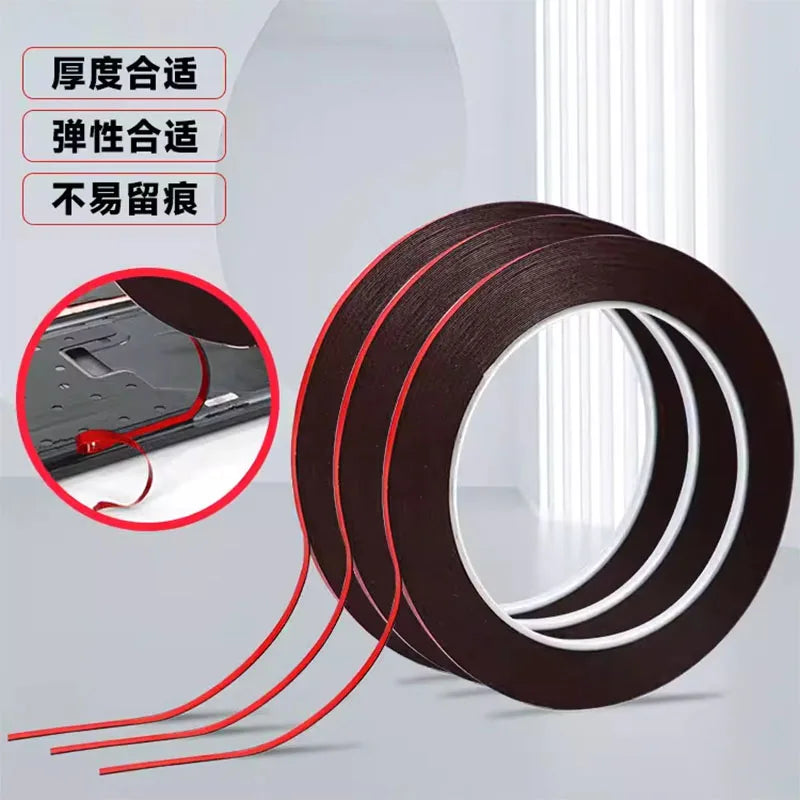 1Pcs thickness 0.23mm/0.3mm width 1mm/2mm/3mm/4mm/5mm mobile phone LCD screen, back cover Special double-sided tape