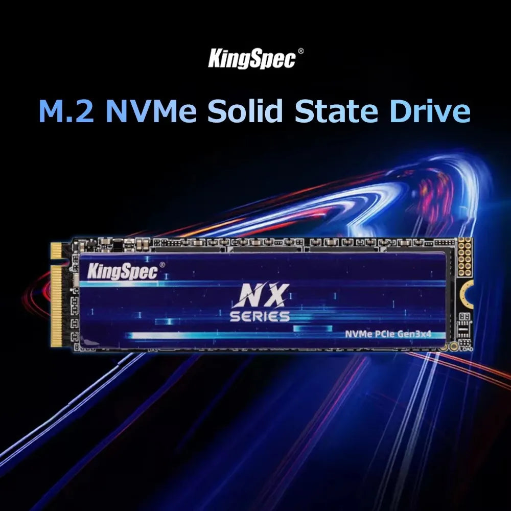 KingSpec M.2 NVME Hard Disk Drive 128GB 256GB 512GB 1TB 2TB PCIE3.0 3500MB/S Internal Solid State Drive Desktop