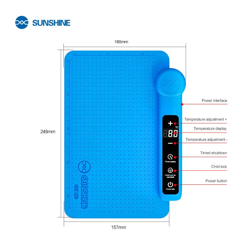 11 inches LCD Screen Separator Multifunctional Disassembly for Phones, Watches, and other Devices Repair Tools