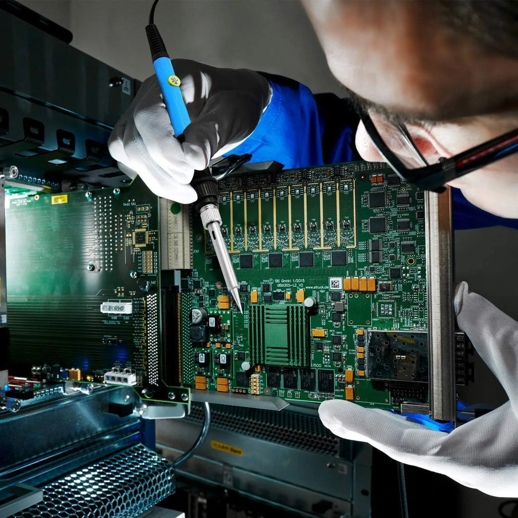 Soldering Iron Kit Welding Tool, 5 Extra Tips EU/US Plug 60W