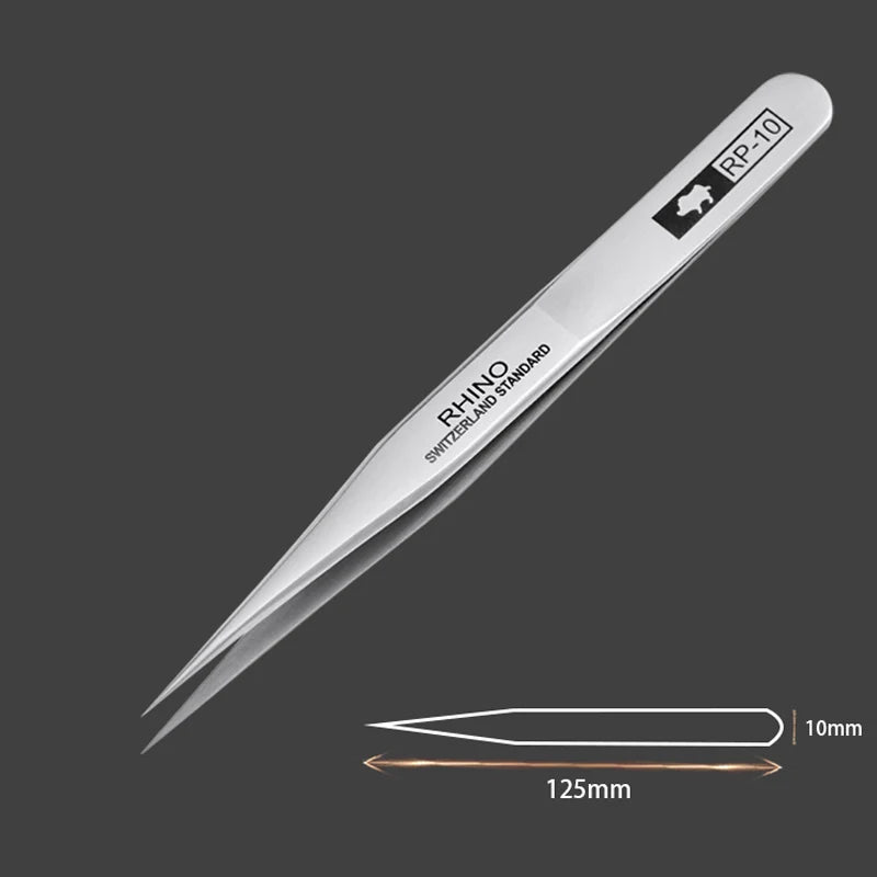 Japan Tweezers Anti-acid, Anti-magnetic High-precision Super Hard Sharp Forceps