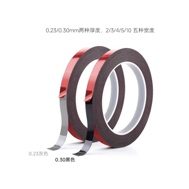 1Pcs thickness 0.23mm/0.3mm width 1mm/2mm/3mm/4mm/5mm mobile phone LCD screen, back cover Special double-sided tape