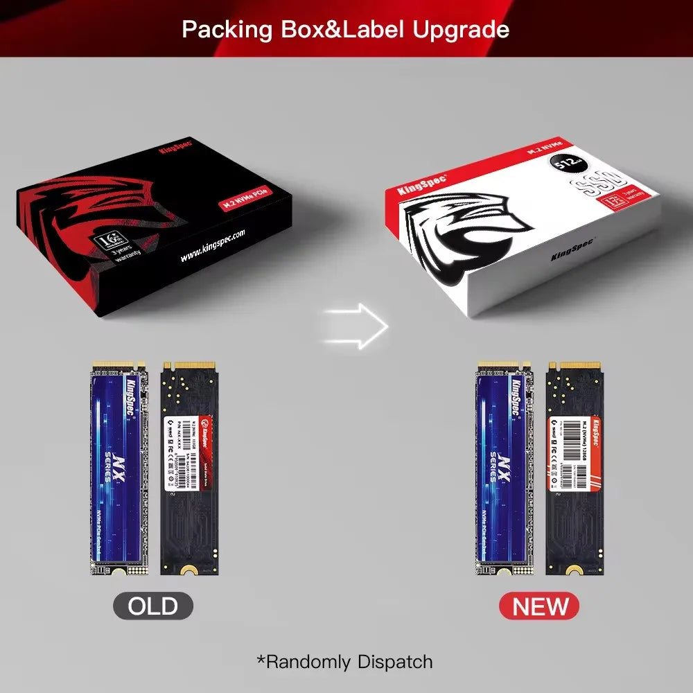 KingSpec M.2 NVME Hard Disk Drive 128GB 256GB 512GB 1TB 2TB PCIE3.0 3500MB/S Internal Solid State Drive Desktop