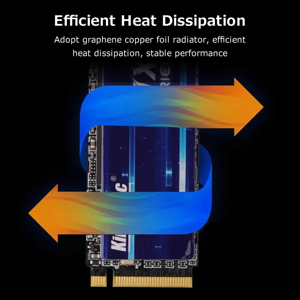 KingSpec M.2 NVME Hard Disk Drive 128GB 256GB 512GB 1TB 2TB PCIE3.0 3500MB/S Internal Solid State Drive Desktop