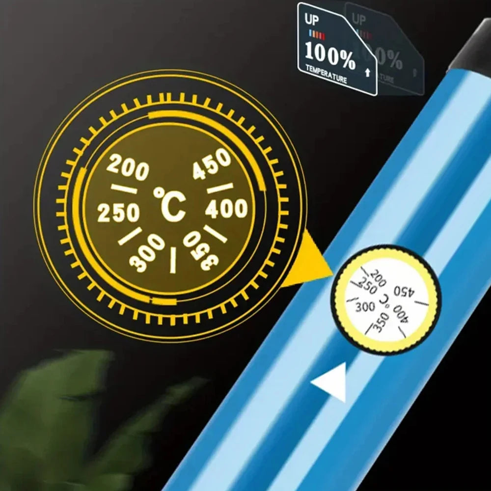 Soldering Iron Kit Welding Tool, 5 Extra Tips EU/US Plug 60W