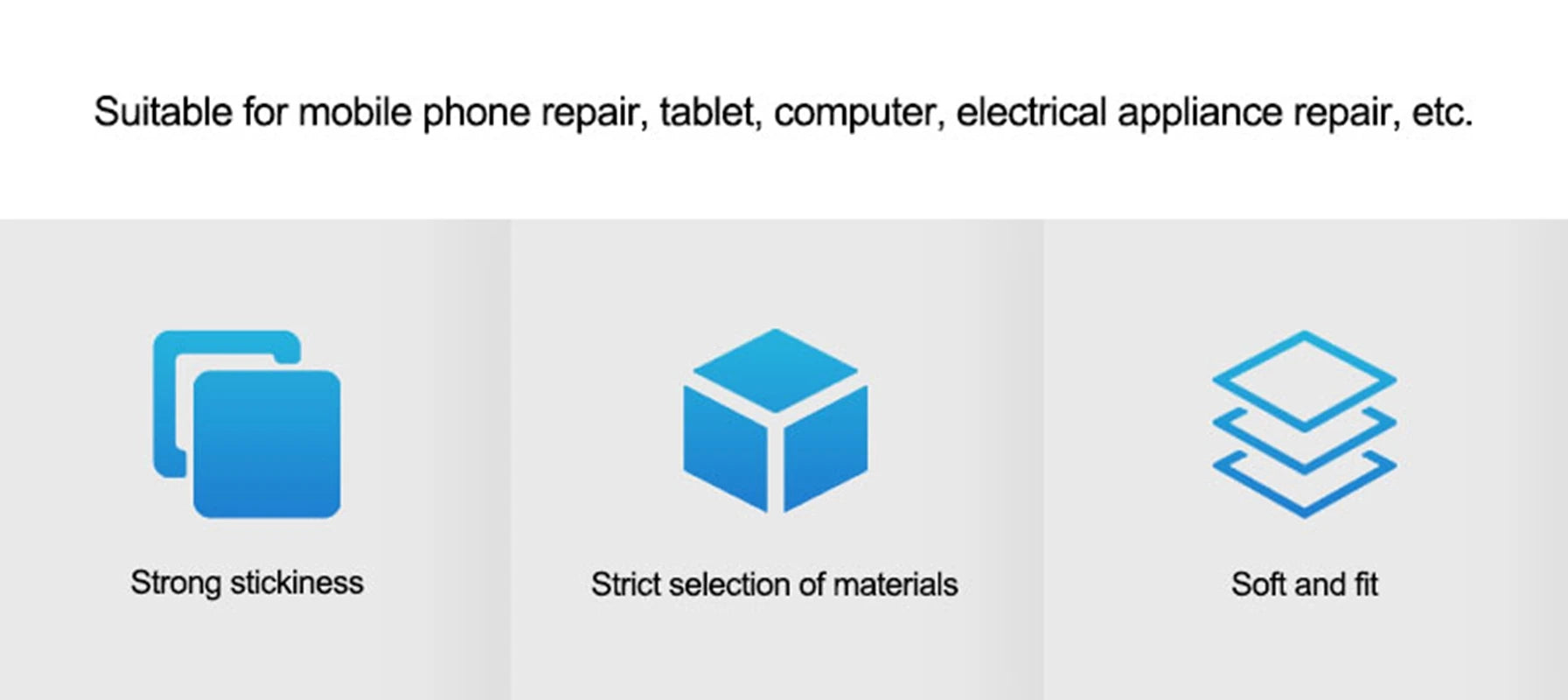Double Sided foam Tape for screen and covers repair