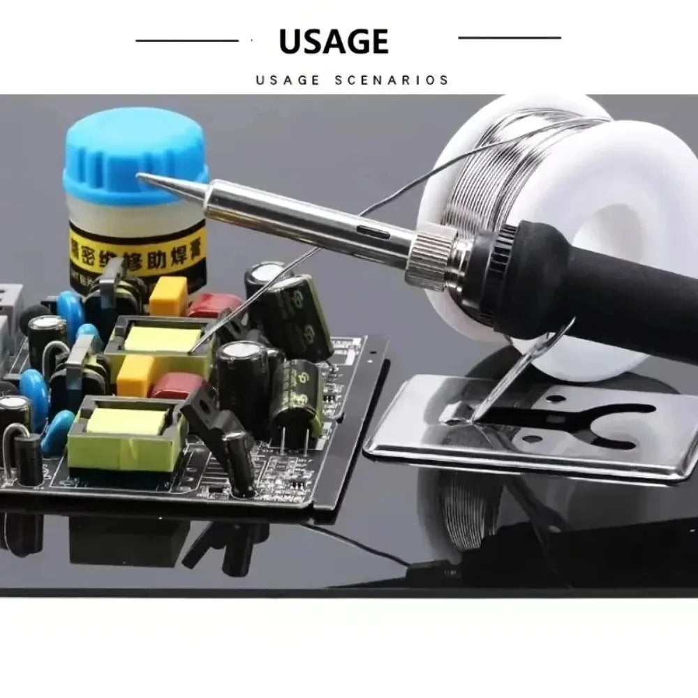 Soldering Iron Kit Welding Tool, 5 Extra Tips EU/US Plug 60W