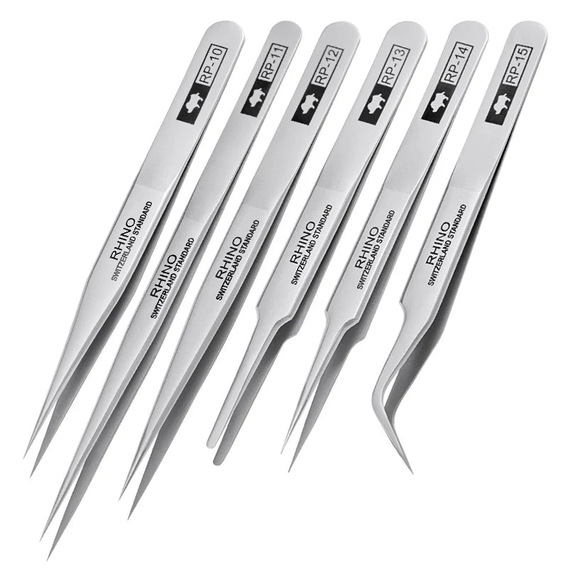 Japan Tweezers Anti-acid, Anti-magnetic High-precision Super Hard Sharp Forceps